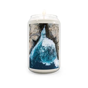 Coastal-Cliff Scented Candle, 13.75oz - Scandinavian-Seaside Storm