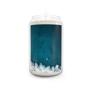 Oceanic Surfer Scented Candle, 13.75oz - Coastal-Modern Deep Sea