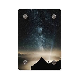 Mystic Galaxy Acrylic Wall Art - Nocturnal-Starlight Exploration