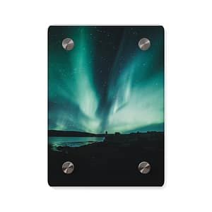 Aurora Borealis Acrylic Wall Art - Ethereal-Night Skyscape